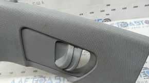Right upper center pillar trim, Audi A4 B9 17-17, gray, dry-cleanable
