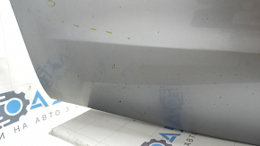 Bare rear bumper for Audi A4 B9 18-19 S-Line with 4 parking sensors, silver LZ7G, without plug, scratches, pressed, scale