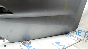 Bare rear bumper for Audi A4 B9 18-19 S-Line with 4 parking sensors, silver LZ7G, without plug, scratches, pressed, scale