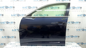 Front left door assembly for Audi A6 C8 19-21 keyless, triplex, door closer, blue LX5B, bumper