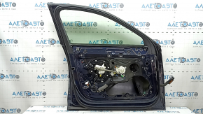 Front left door assembly for Audi A6 C8 19-21 keyless, triplex, door closer, blue LX5B, bumper
