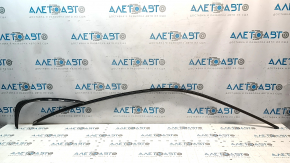Left side body molding for BMW 3 F30 12-18 black, broken fasteners, second part peeled off, scratches, chip