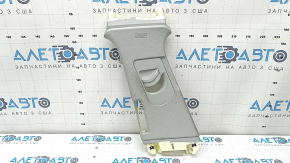 Upper left center pillar trim for Audi A6 C8 19-23 gray, under deflector, needs cleaning, scratches