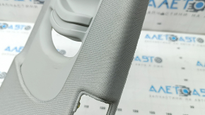 Right upper center pillar trim for Audi A6 C8 19-23, gray, for deflector, for cleaning