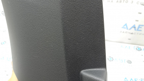 Lower left center pillar trim for Audi A6 C8 19-25, black, scratches, worn