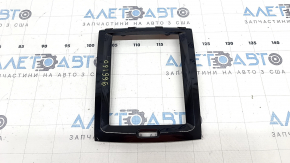 Volvo XC60 18-26 front panel trim, glossy black, scratches