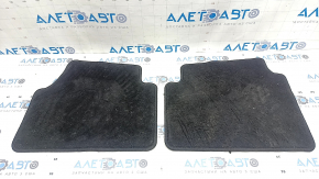 Set of fabric floor mats for Ford Escape MK4 2020 - black, hybrid, plug-in, dry-cleanable