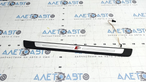 Audi A4 B9 17-25 S-Line outer front right door sill trim with backlight, scratches