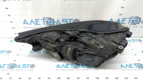 Right front headlight assembly for the Audi A6 C8, 19-24 LED, Matrix and Multi-beam, with seal, yellow LED, for polishing