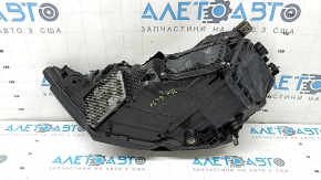 Right front headlight assembly for the Audi A6 C8, 19-24 LED, Matrix and Multi-beam, with seal, yellow LED, for polishing