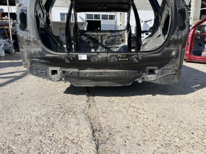 Toyota Prius V 12-17 rear panel on the body, black