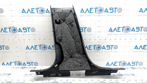 Audi A6 C8 19-25 black center pillar trim, scratches, broken fragment