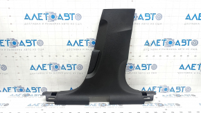 Audi A6 C8 19-25 black center pillar trim, scratches, broken fragment