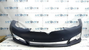 Front Bumper Naked Tesla Model S 16-20 Rest