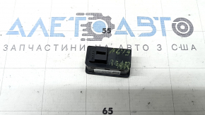 Audi A6 C8 19-25 black trunk lid closing button with lock