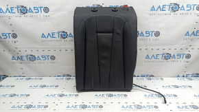 Left rear seat backrest for Audi A4 B9 17-19, black leather, heated, dry-cleanable