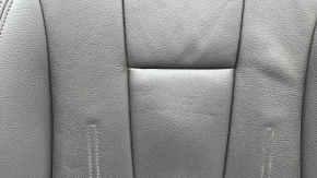 Left rear seat backrest for Audi A4 B9 17-19, black leather, heated, dry-cleanable