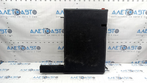Right rear seat backrest for Audi A4 B9 17-19, black leather, heated, with seat belt, dry-cleanable