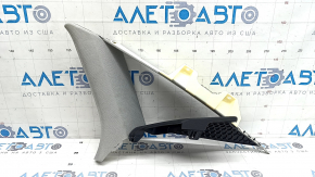 Right rear pillar trim panel in front of the window, Audi A6 C8 19-23, gray with black, dry-cleanable, scratches