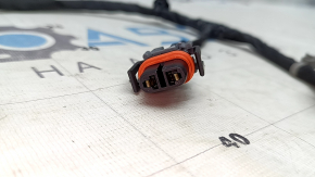 Jeep Compass 23-26 front bumper wiring without parking sensors for halogen fog lights