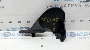 Driver's side seat inner trim for Audi A4 B9 17-25, black, worn