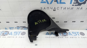 Black side trim for the passenger seat interior of the Audi A4 B9 17-25