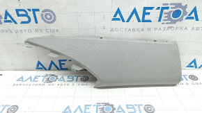 Rear pillar trim behind the left window, Audi A6 C8 19-23, gray, under the curtain
