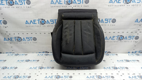 Audi A4 B9 17-19 driver's seat cushion upholstery, black leather, heated, dry-cleanable