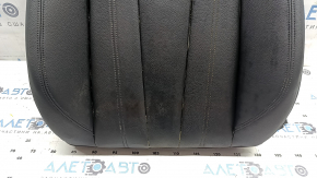 Audi A4 B9 17-19 passenger seat back upholstery, black leather, heated, dry-cleanable