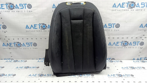 Audi A4 B9 17-19 driver's seat back upholstery, black leather, heated, dry-cleanable