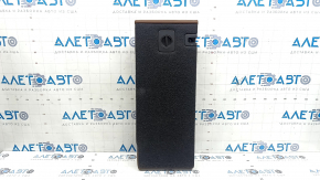 Rear seat backrest, 2nd row, center, Audi A6 C8 19-25, light brown leather