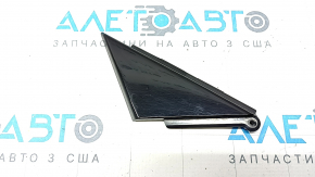 Audi A6 C8 19-19 front right door triangle, glossy black, worn