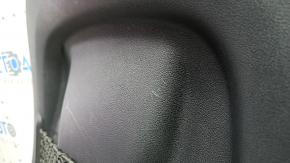 Audi A4 B9 17-25 rear passenger seat trim, black, worn