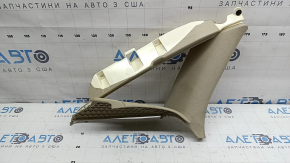 Right rear window trim panel for Audi A6 C7 12-18, beige, dry-cleanable, scratches