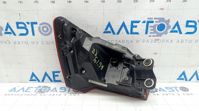 Audi A6 C8 19-24 right outer fender light, animated, with chrome molding, worn, bumper