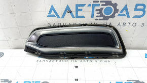 Right rear bumper lip trim for Audi A6 C8 19-23 with molding, chrome, S-line
