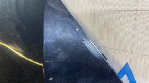 VW Tiguan 2009-2018 bare steel hood, black LC9X paint chips