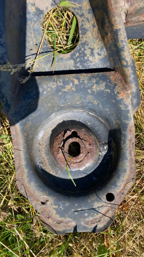 Rusty rear subframe for a Ford Focus mk3 11-18