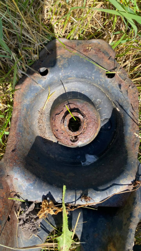 Rusty rear subframe for a Ford Focus mk3 11-18