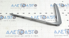 Left front bumper grille molding for VW Jetta 25-26, silver