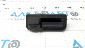 Rear view camera with handle and trunk release button Audi A6 C8 19-