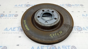 Front right brake disc Porsche Macan 15-21 345/30mm