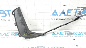 Front bumper trim, left, Audi A6 C8 19-23, gloss gray, S-Line, bumpers