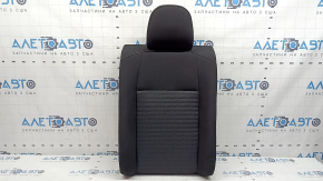 Left rear seat backrest for VW Jetta 22-26, black fabric, with headrest