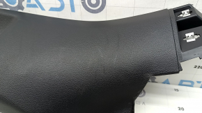 Lower right rear pillar trim for VW Jetta 19-26, black, scratches