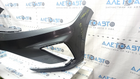 Bare front bumper VW Jetta 25-26, graphite, without cap, scratches