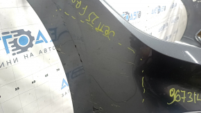 Bare front bumper VW Jetta 25-26, graphite, without cap, scratches
