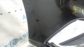 Bare front bumper VW Jetta 25-26, graphite, without cap, scratches
