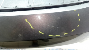 Bare front bumper VW Jetta 25-26, graphite, without cap, scratches