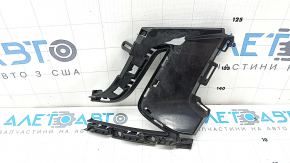 Left front bumper cover bracket for Audi A6 C8 19-25 S-Line, broken, missing fragment